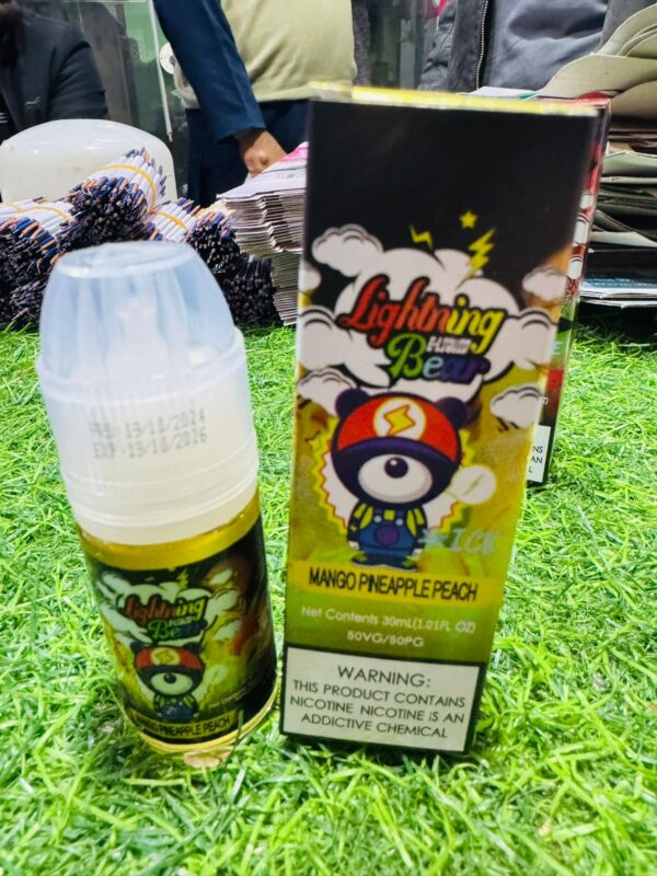 HANGBOO "LIGHTNING BEAR ICED" MANGO PINEAPPLE PEACH 30ML 50MG