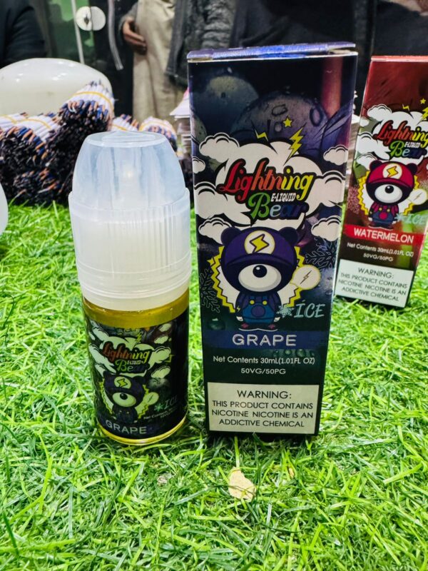 HANGBOO "LIGHTNING BEAR ICED" GRAPES 30ML 50MG